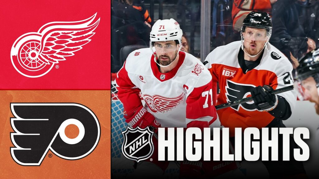 Red Wings vs. Flyers | NHL Highlights | April 02, 2026