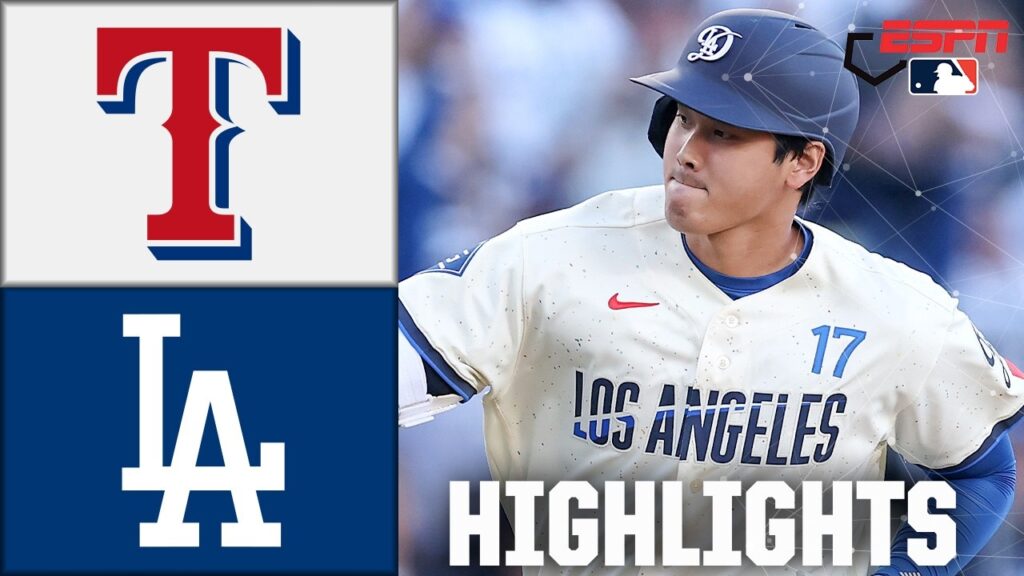 Texas Rangers vs. Los Angeles Dodgers | Full Game Highlights | ESPN MLB