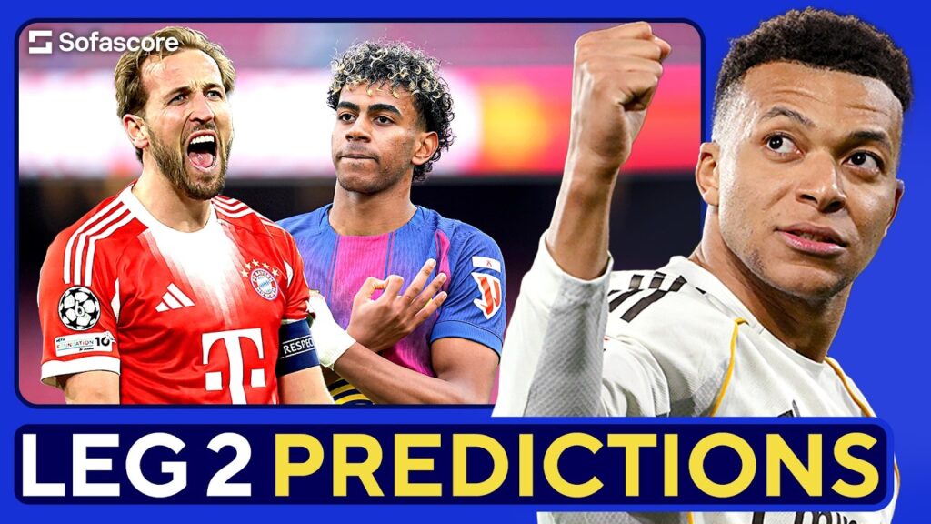 Champions League Quarterfinals Leg 2 PREDICTIONS