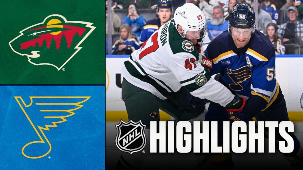 Wild vs. Blues | NHL Highlights | April 13, 2026