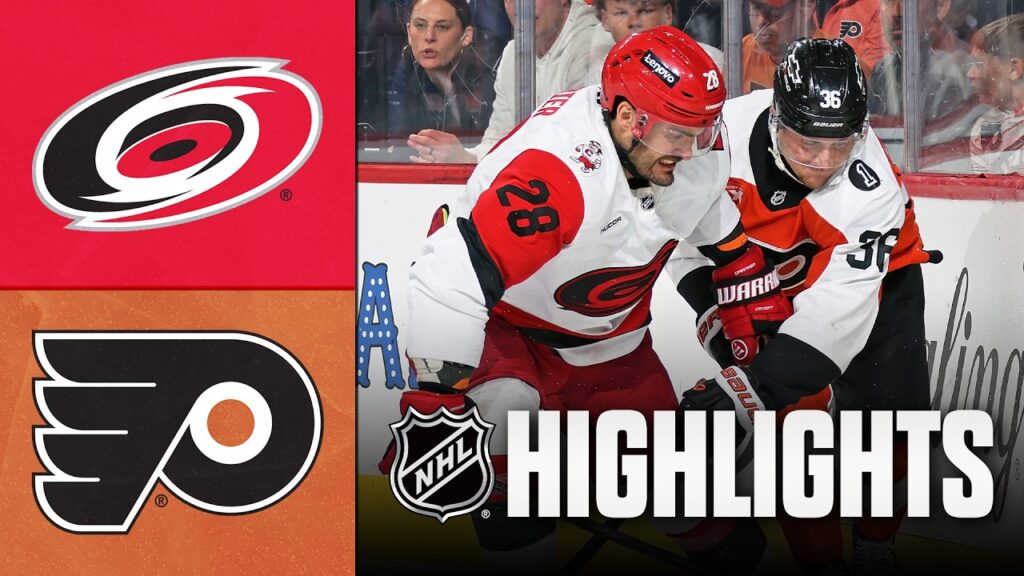 Hurricanes vs. Flyers | NHL Highlights | April 13, 2026