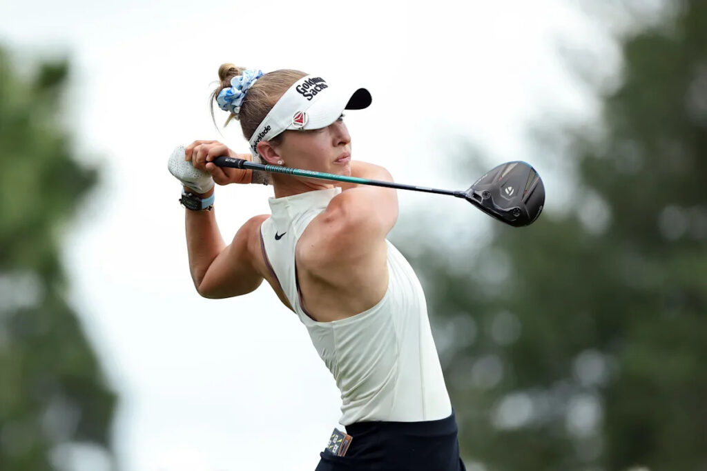 Nelly Korda opens with 65 at Chevron Championship to lead LPGA major