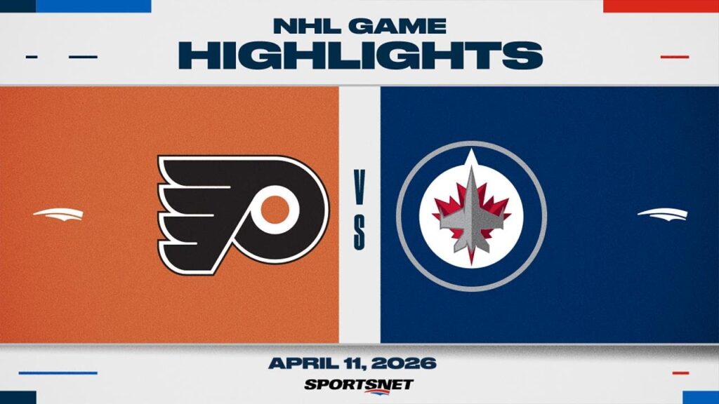 NHL Highlights | Flyers vs. Jets – April 11, 2026