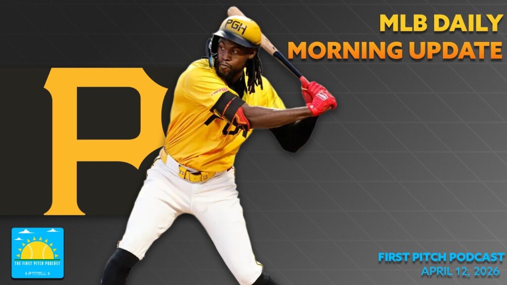 Oneil Cruz Swipes 3 Bags in Win I Daily MLB News and Notes I First Pitch Podcast 4/12/26