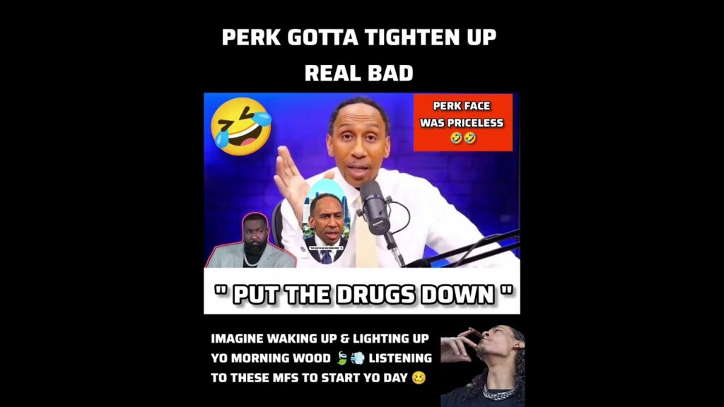 ” PUT THE DRUGS DOWN ” – Stephen A Smith #nba #nbanews #nbahighlights #nbahalloffame #stephenasmith