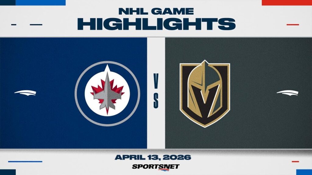 NHL Highlights | Jets vs. Golden Knights – April 13, 2026