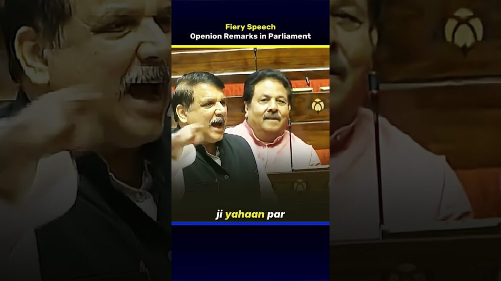 Sanjay Singh opening remarks in Parliament | Fiery Speech