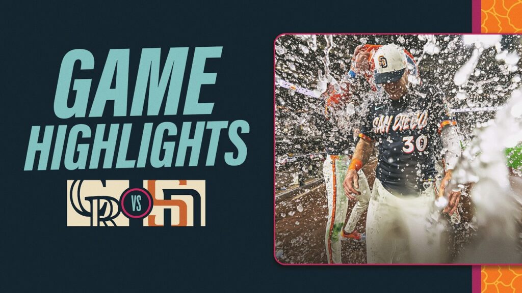 Rockies vs. Padres Game Highlights (4/10/26) | MLB Highlights