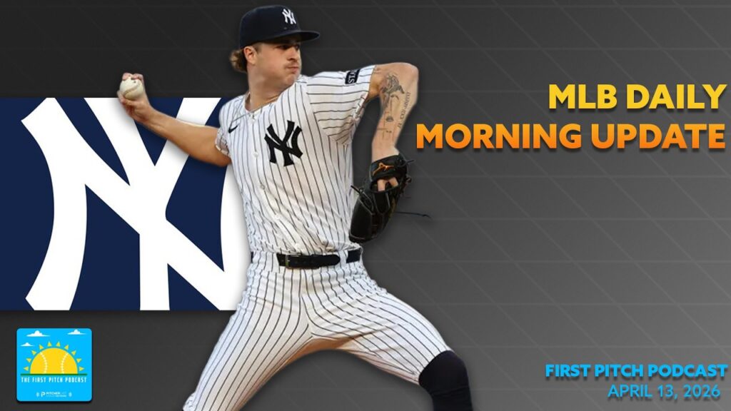 Cam Schlitter Strikes out 8 I Daily MLB News and Notes I First Pitch Podcast 4/13/26