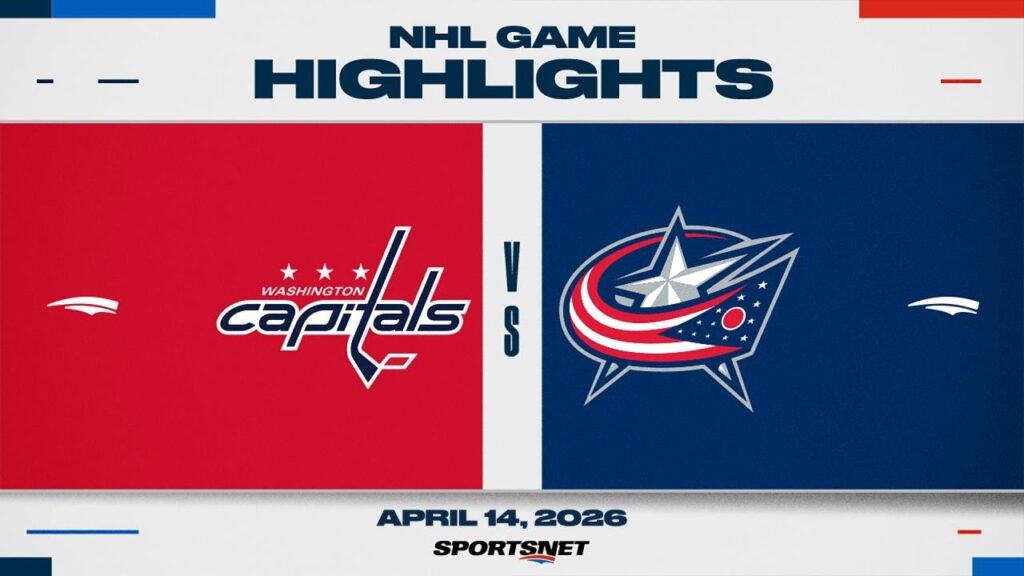 NHL Highlights | Capitals vs. Blue Jackets – April 14, 2026
