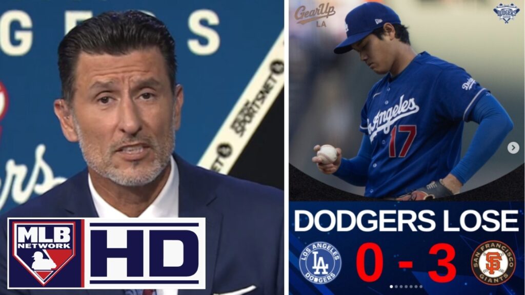 MLB Network SHOCKED Dodgers fall to Giants 3-0, Ohtani’ pitching crazy (6IP, 7K) destroyed by Dreyer