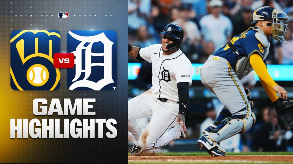 Brewers vs. Tigers Game Highlights (4/22/26) | MLB Highlights