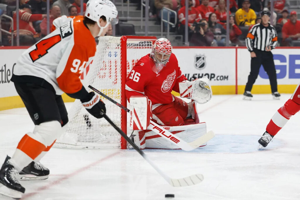 Red Wings’ John Gibson Overlooked In Vezina Trophy Voting