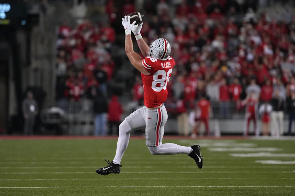 Max Klare would give the Broncos a big-play threat at TE