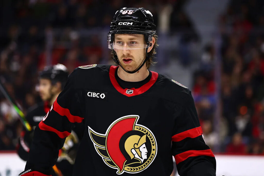 Jake Sanderson injury update: Senators D hurt on ‘blatant’ hit to head