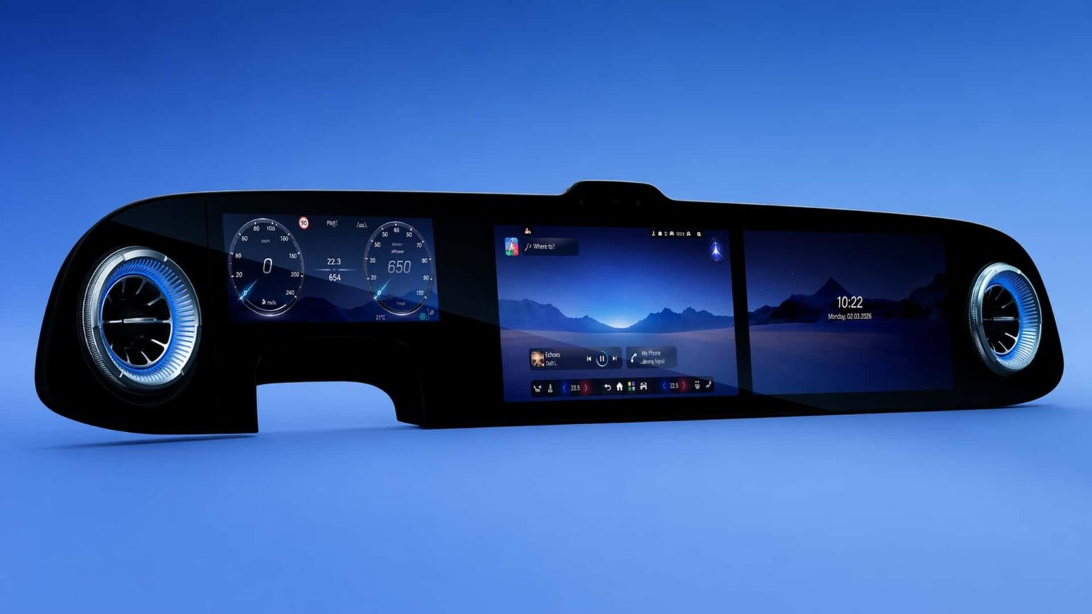 The Electric Mercedes C-Class Has Three Screens As Standard