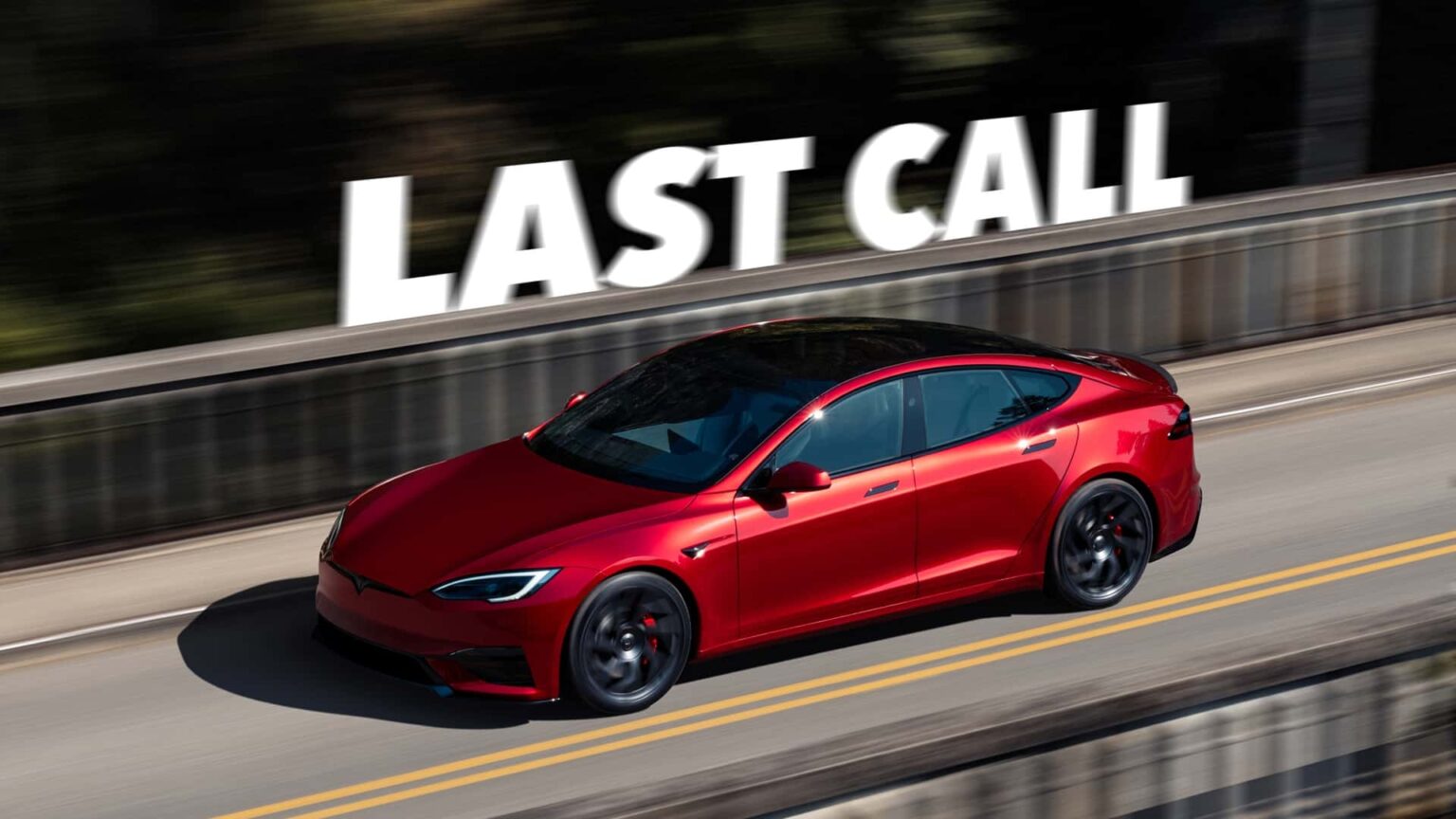 Limited-Edition Tesla? Final Run Of Model S And Model X
