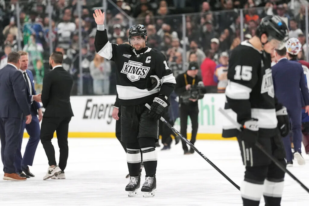 Anze Kopitar’s 2-decade career with the Los Angeles Kings ends in cheers and tears with playoff loss