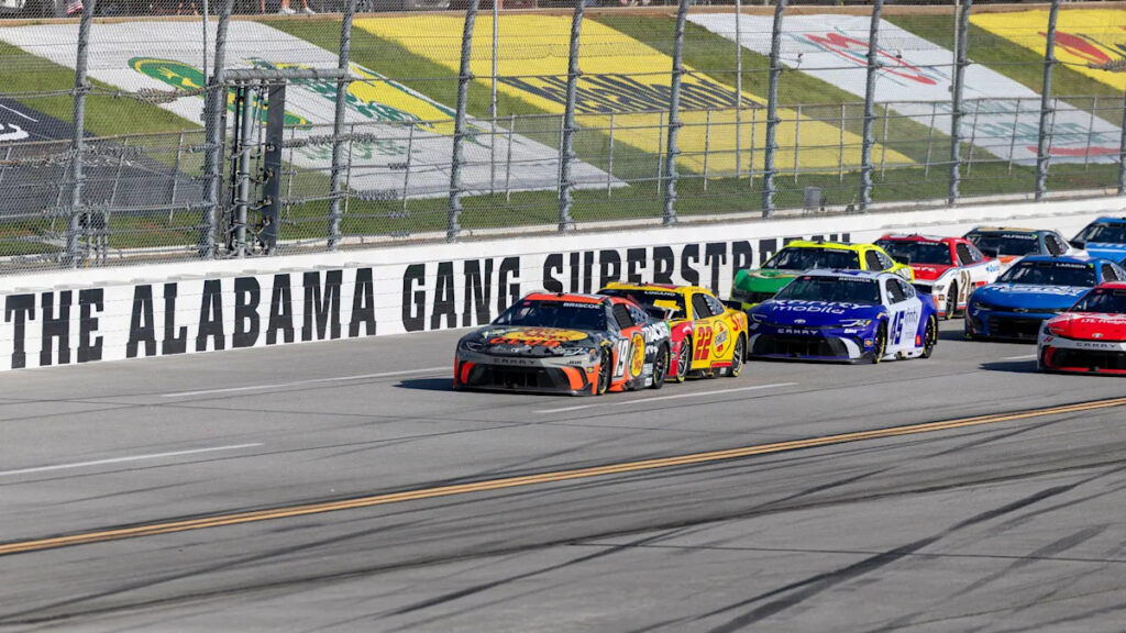 NASCAR Cup Series entry list for Talladega in April 2026