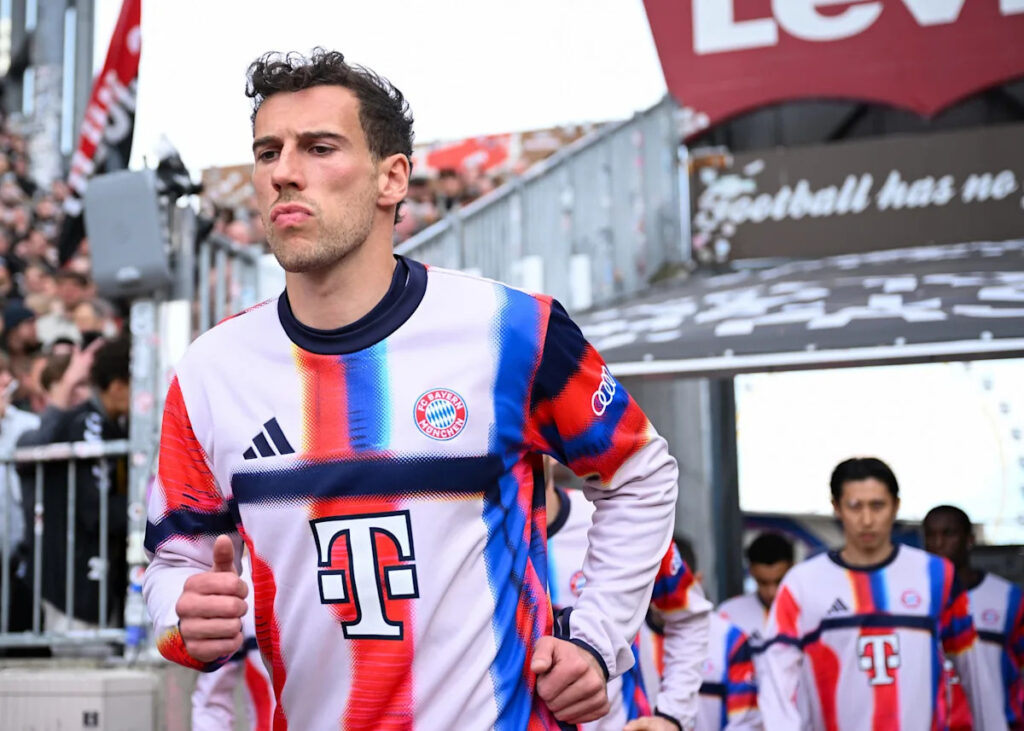 Leon Goretzka shrugs off role in helping Bayern Munich break all-time Bundesliga goals record with quip about 2019 own goal Leon Goretzka shrugs off role in helping Bayern Munich break all-time Bundesliga goals record with quip about 2019 own goal