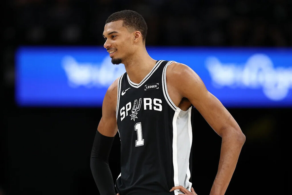 Victor Wembanyama ponders where NBA awards threshold should lie while doing lightning-quick math postgame