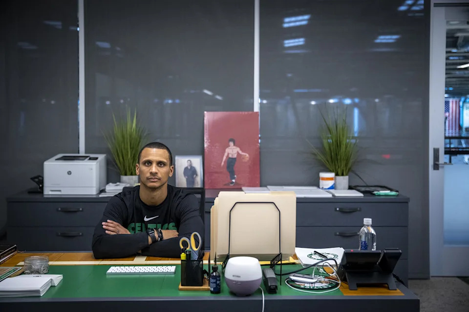 Boston Celtics Interim Head Coach Joe Mazzulla