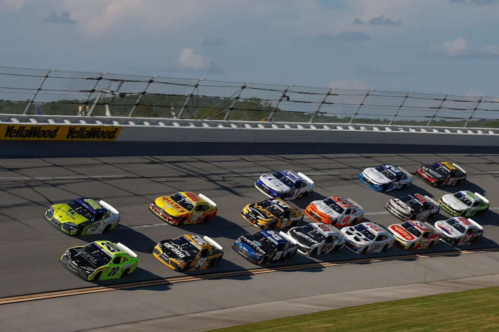 NASCAR qualifying order for O’Reilly at Talladega in April 2026