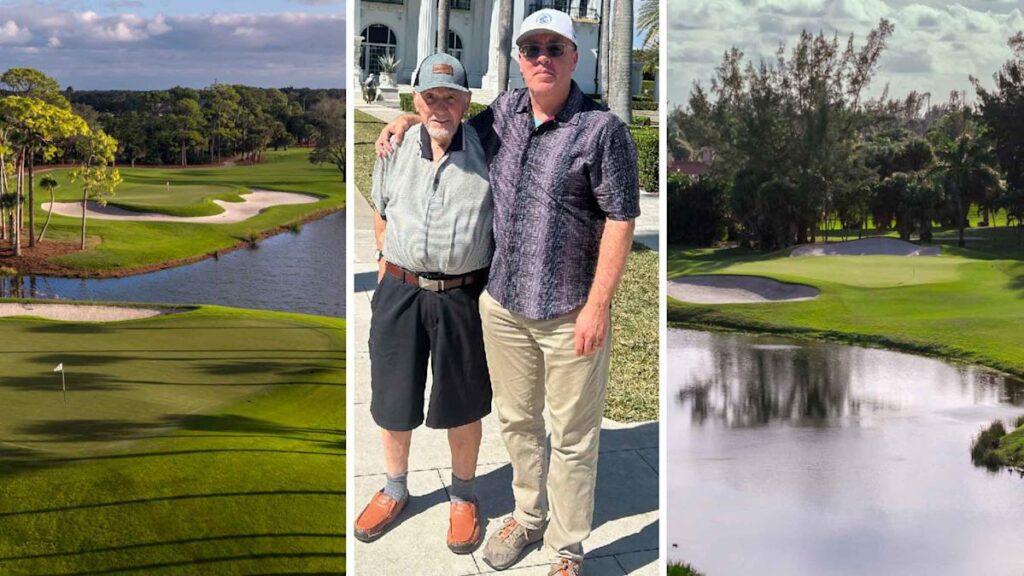 I took my 92-year-old father on a golf trip. Next stop: Boca Raton!
