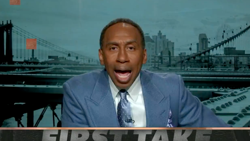 Stephen A. Smith Takes Unprovoked Shot At NASCAR Drivers, Golfers