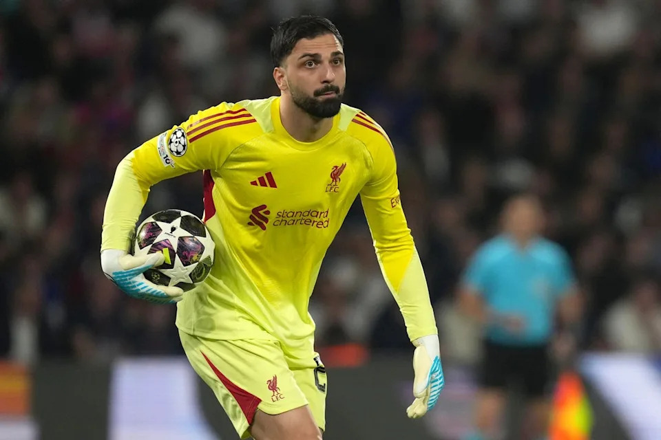 Giorgi Mamardashvili was forced into several fine saves (AP)