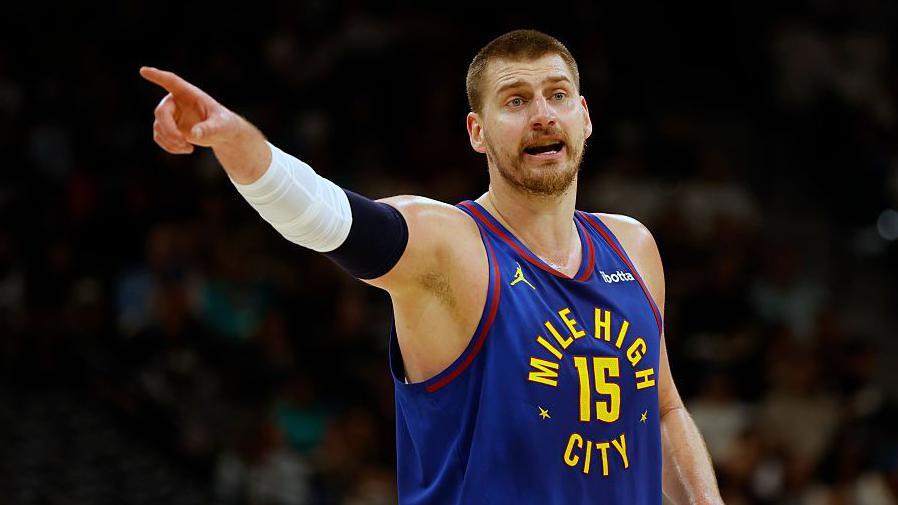 Jokic stars as Nuggets secure third seed in final game Jokic stars as Nuggets secure third seed in final game