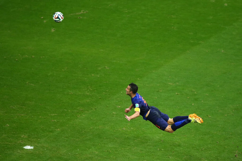 61 days to the World Cup: The goal that turned Robin van Persie into the ‘Flying Dutchman’