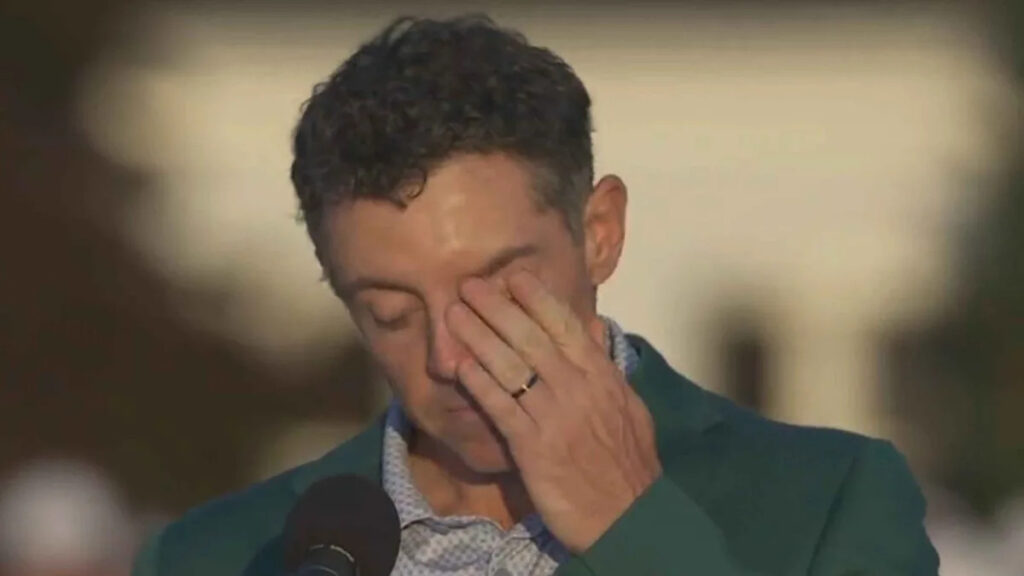 Rory McIlroy’s Masters tears flowed for a different reason this time around Rory McIlroy’s Masters tears flowed for a different reason this time around