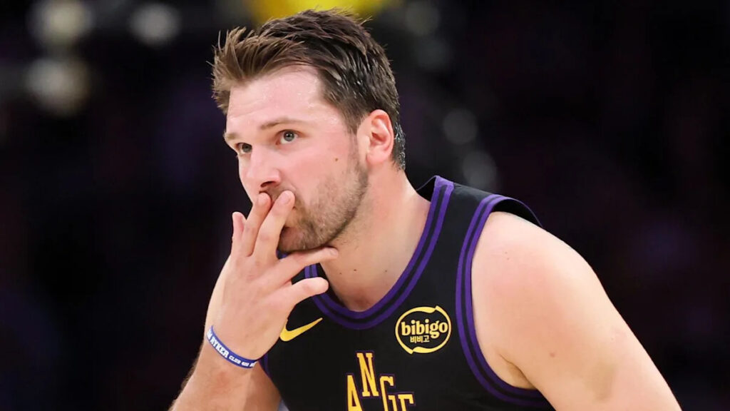 Doncic breaks Bryant points record for LA Lakers