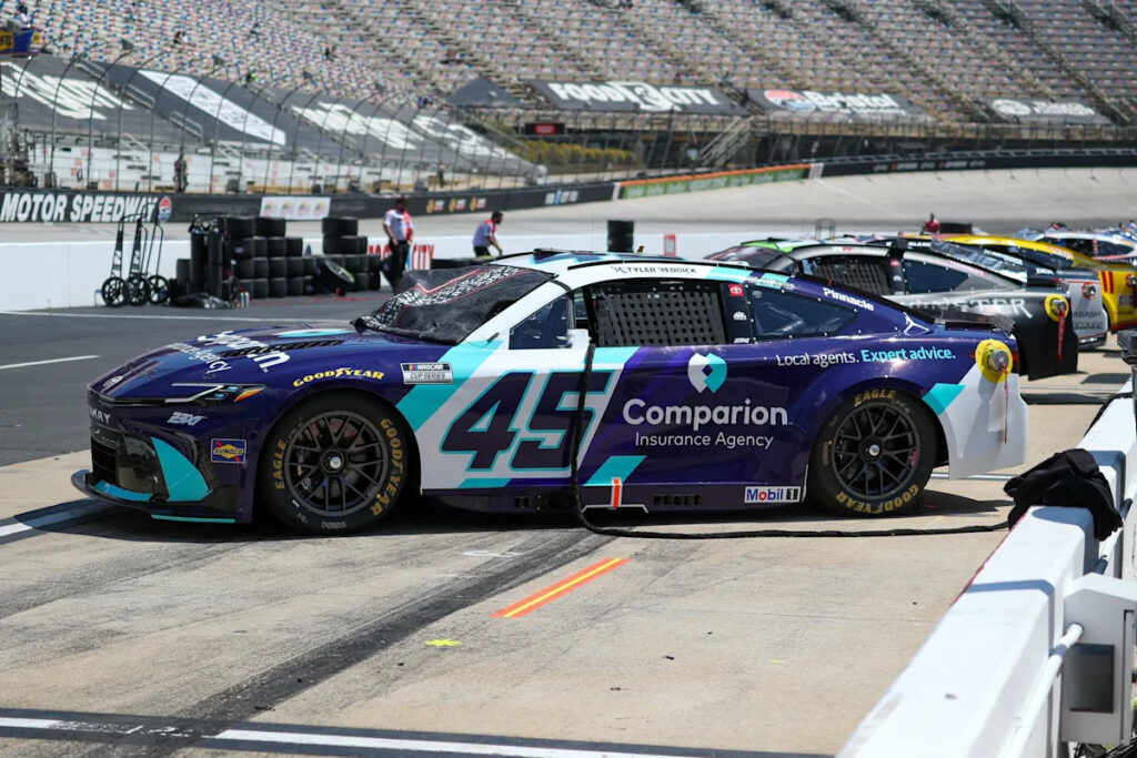 NASCAR reveals status of Tyler Reddick’s No. 45 car at R&D Center