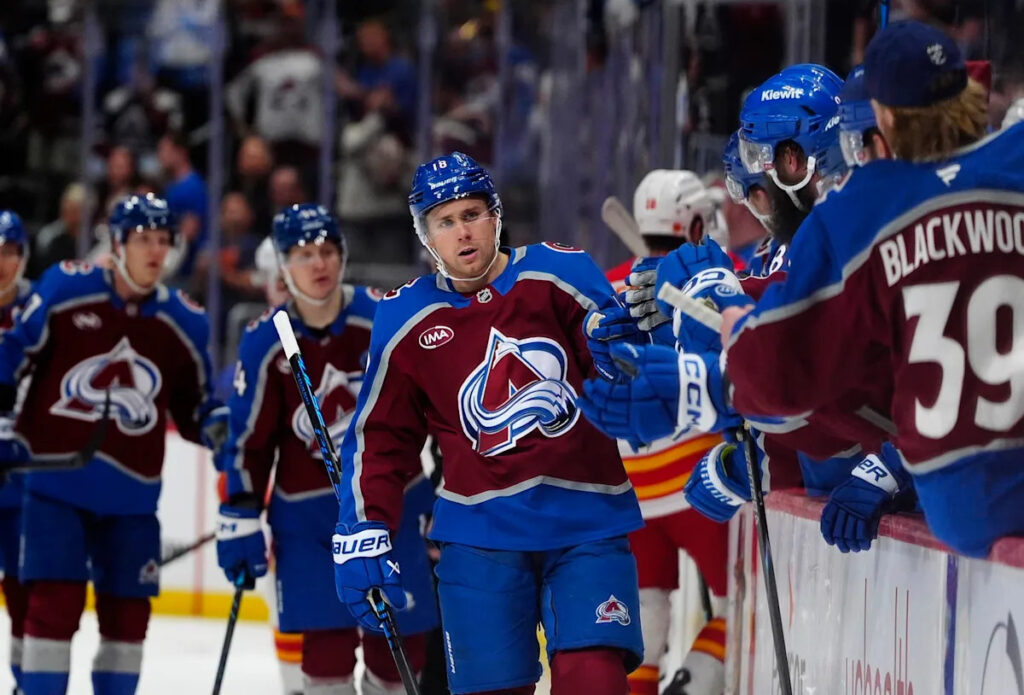 Avalanche Host Flames After Clinching Top Seed In West