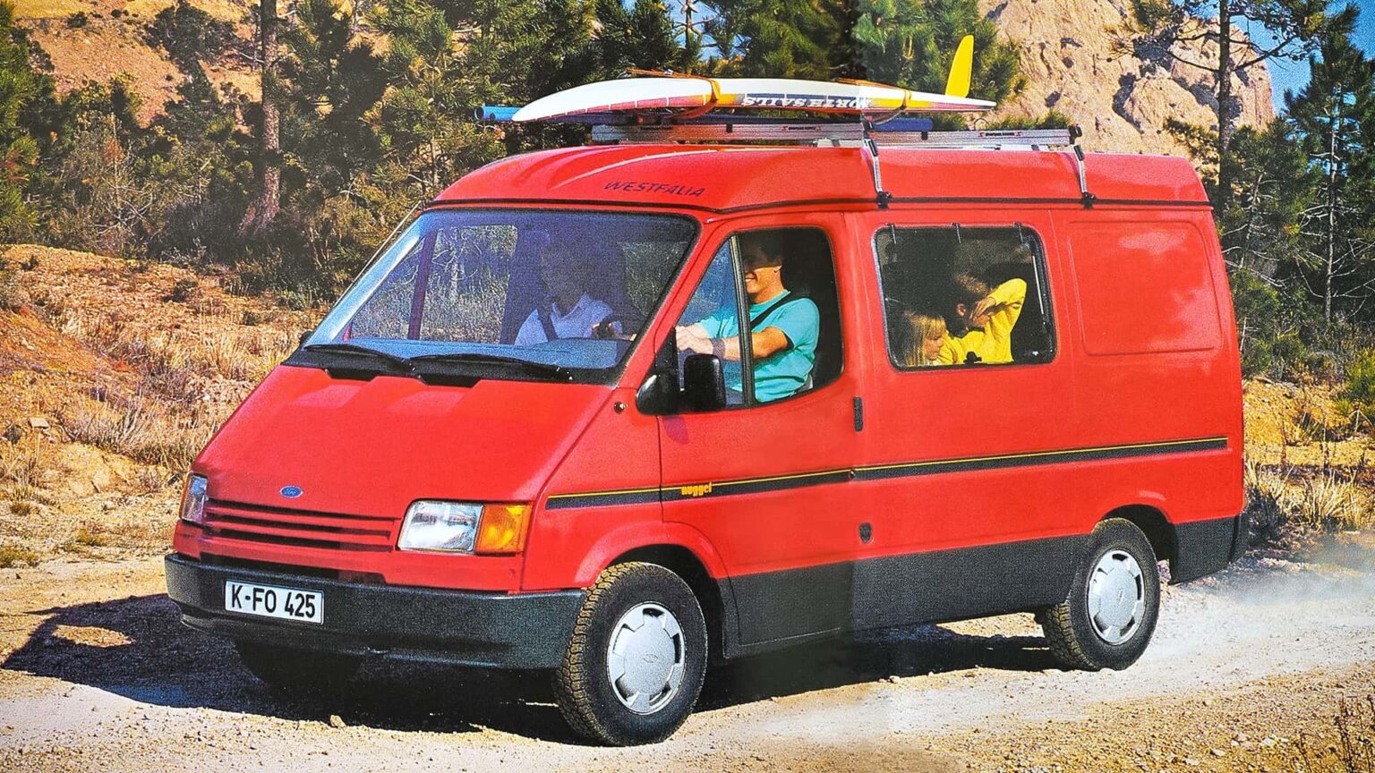 Celebrate! The Ford Nugget Camper Van Turns 40