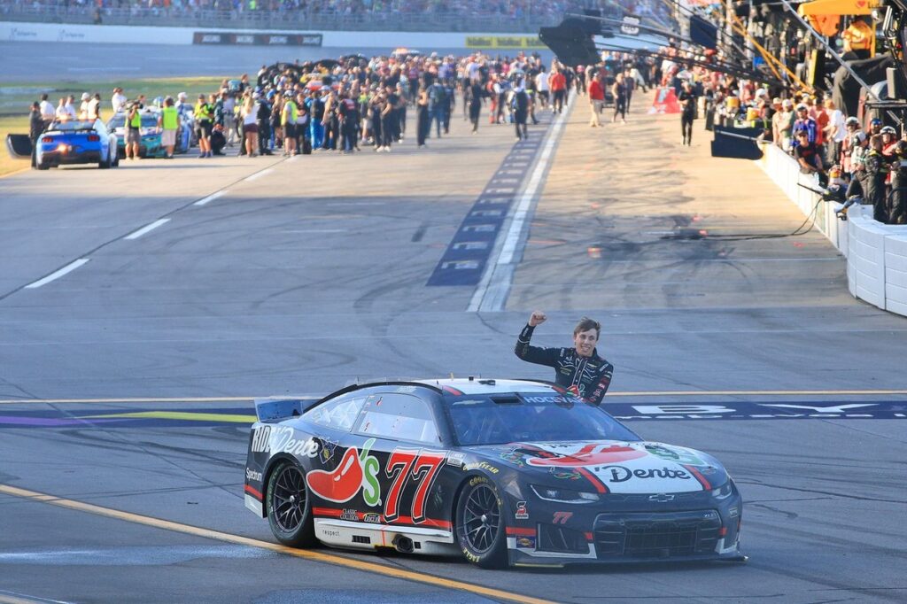 Everything you wanted to know about Carson Hocevar’s Talladega celebration