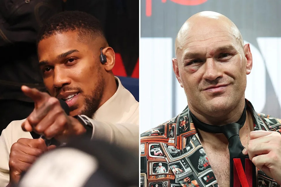 Joshua and Tyson Fury are due to fight later this year (Getty Images)