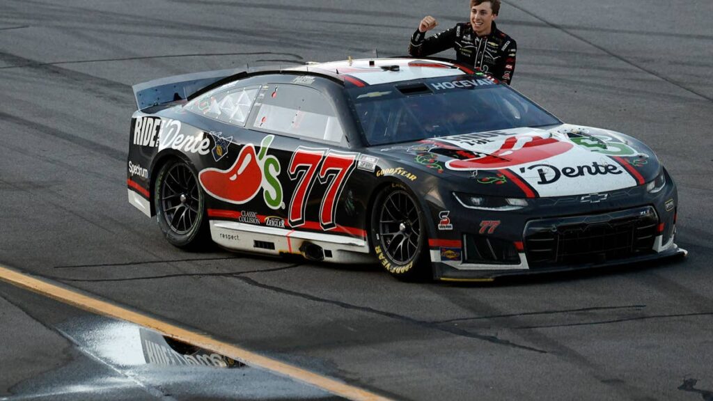 NASCAR CEO Weighs in on Possible Ban for Carson Hocevar’s Talladega Celebration