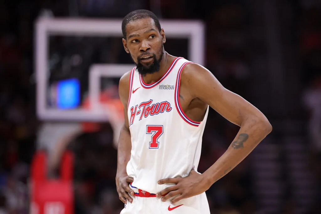 Kevin Durant reportedly expected to miss Lakers-Rockets Game 4