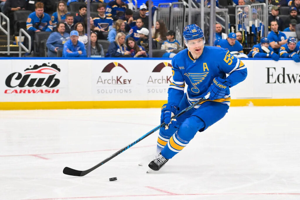 Colton Parayko Selected As Blues’ 2025-26 King Clancy Trophy Nominee