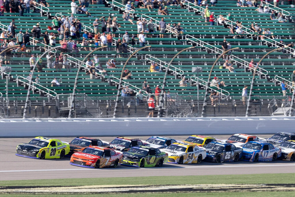 NASCAR O’Reilly Series entry list for Kansas in April 2026