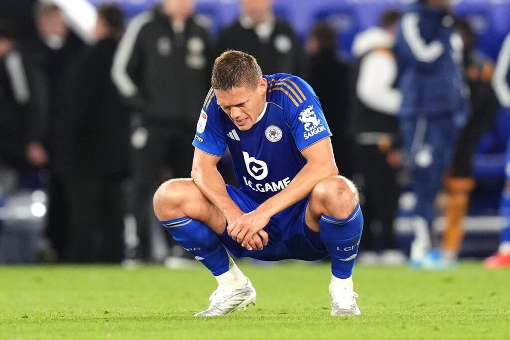 Leicester relegated to League One – just 10 years after winning Premier League title