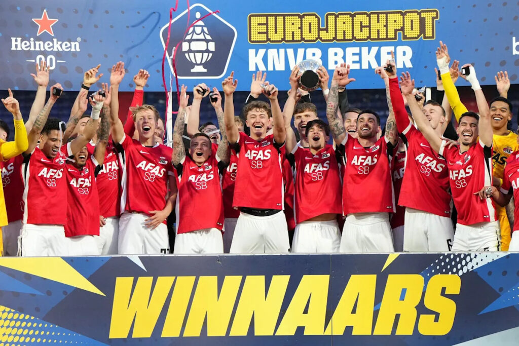 AZ Alkmaar too good for NEC in KNVB Cup final