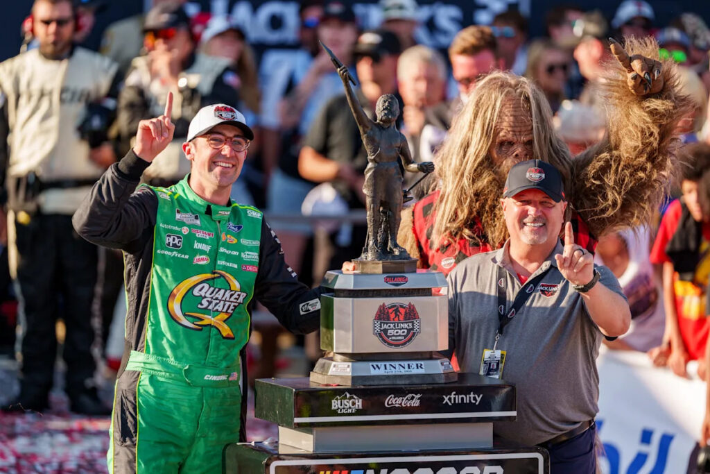 NASCAR purse for Cup Series race at Talladega in April 2026