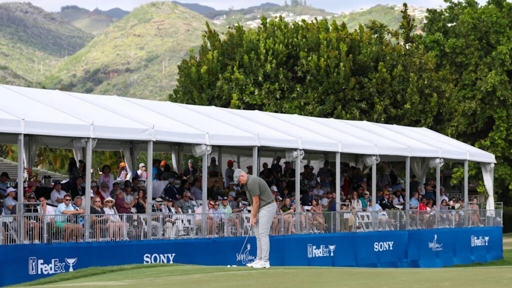 Aloha, PGA Tour. Hawaii will be without a tour event in 2027 for the first time in 56 years