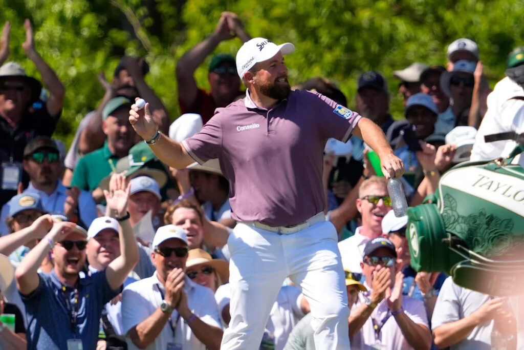 Watch: Shane Lowry makes hole-in-one Saturday at the Masters
