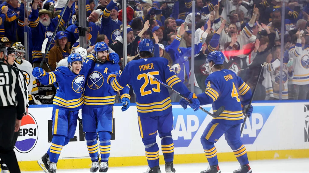 Sabres mark return to the playoffs by rallying to beat Bruins