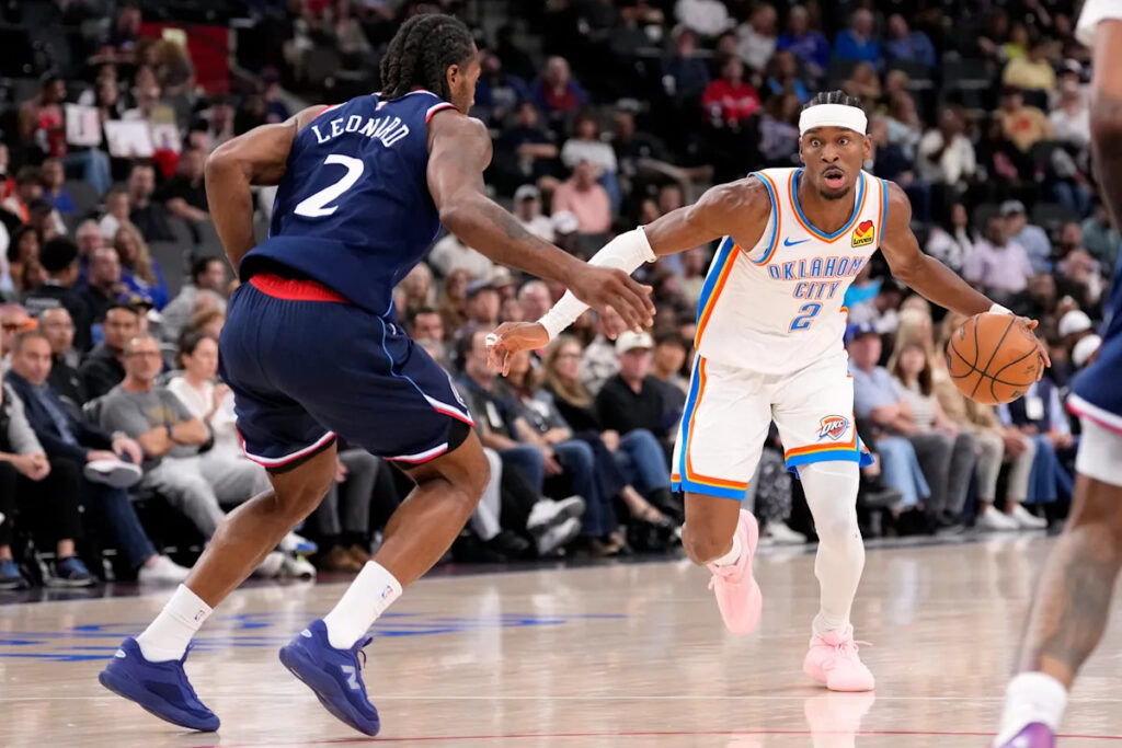 The Thunder top NBA playoff odds, the Spurs own the season series and the Celtics hover close